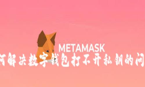 如何解决数字钱包打不开私钥的问题?