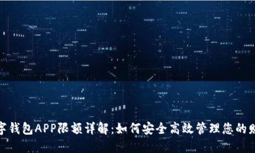 数字钱包APP限额详解:如何安全高效管理您的财务
