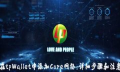 如何在tpWallet中添加Core网络：详细步骤