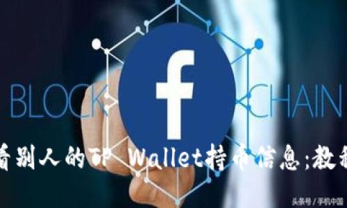 如何查看别人的TP Wallet持币信息：教程与技巧