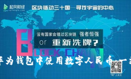 如何在华为钱包中使用数字人民币：一站式指南